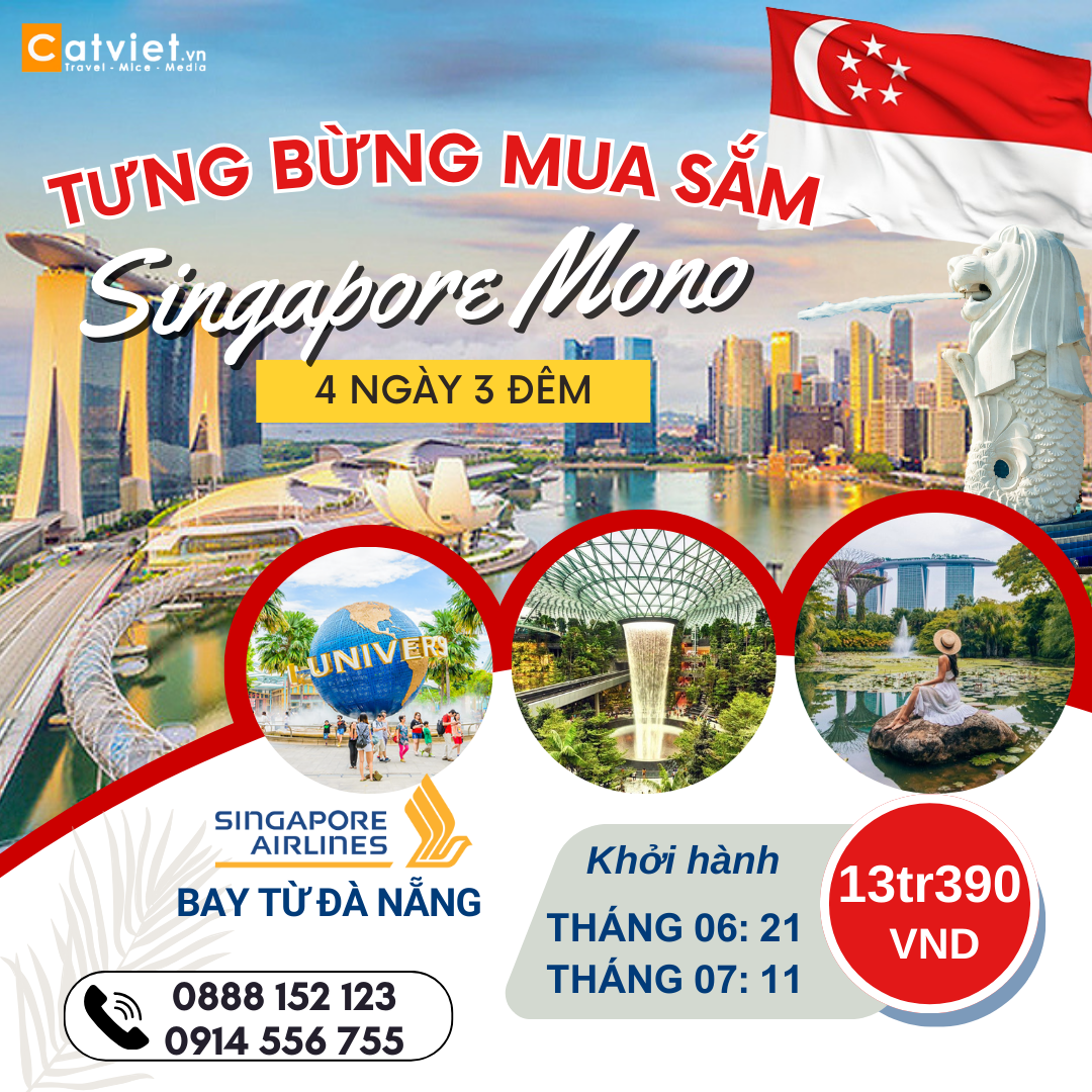 SINGAPORE - TRỞ LẠI ĐẢO QUỐC SƯ TỬ