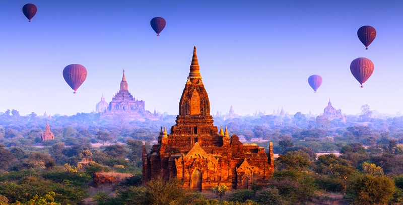 Experience the INSIGHT Myanmar ~ Yangon - Bagan - Mandalay - Amarapura - Irrawaddy River - Mingun Heho - Inle Lake - Indein